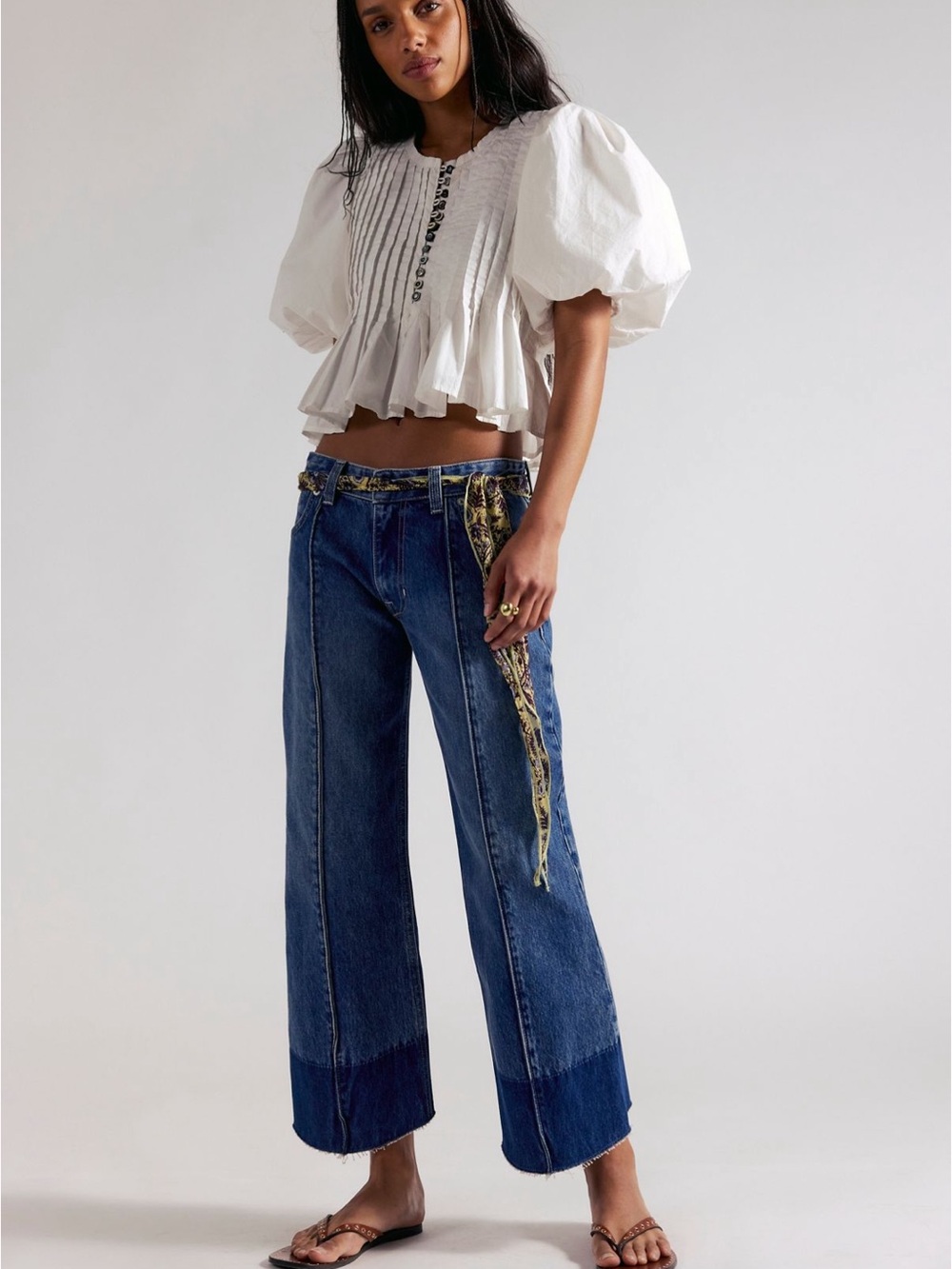 We The Free Jinx Low Rise Crop Jean